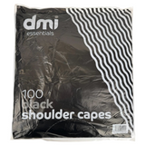 Disposable Shoulder Capes (Black)