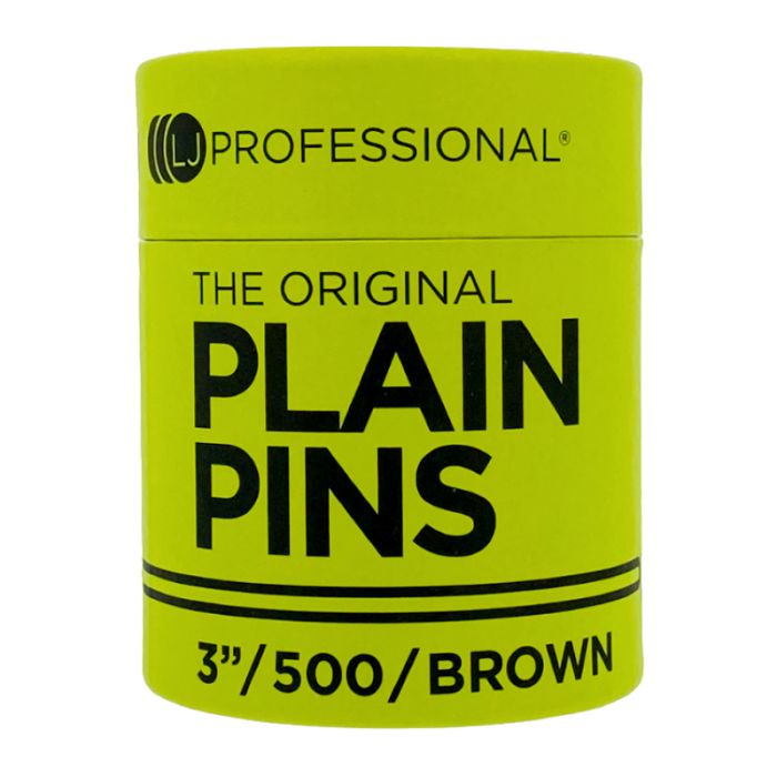 LJ Professional The Original Plain Pins (500pcs)