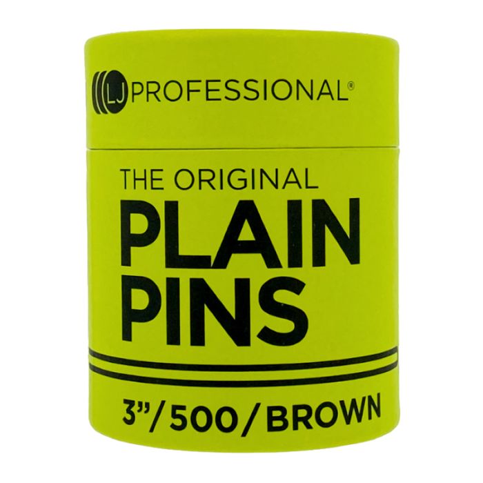 LJ Professional The Original Plain Pins (500pcs)