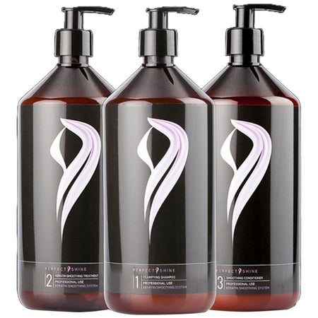 Perfect Shine Keratin Smoothing System Bundle 1000ml