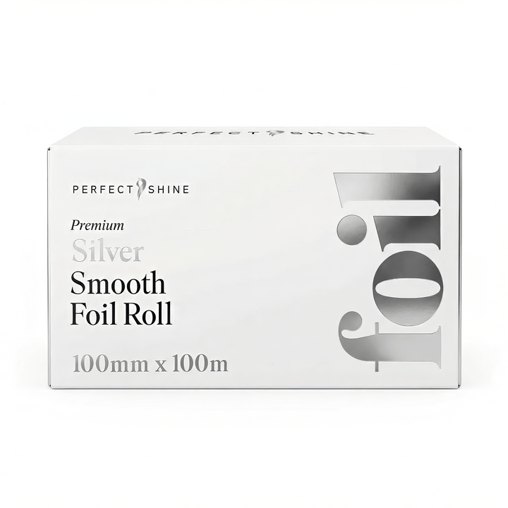 Perfect Shine Premium Silver Foil Roll 100mm x 100m