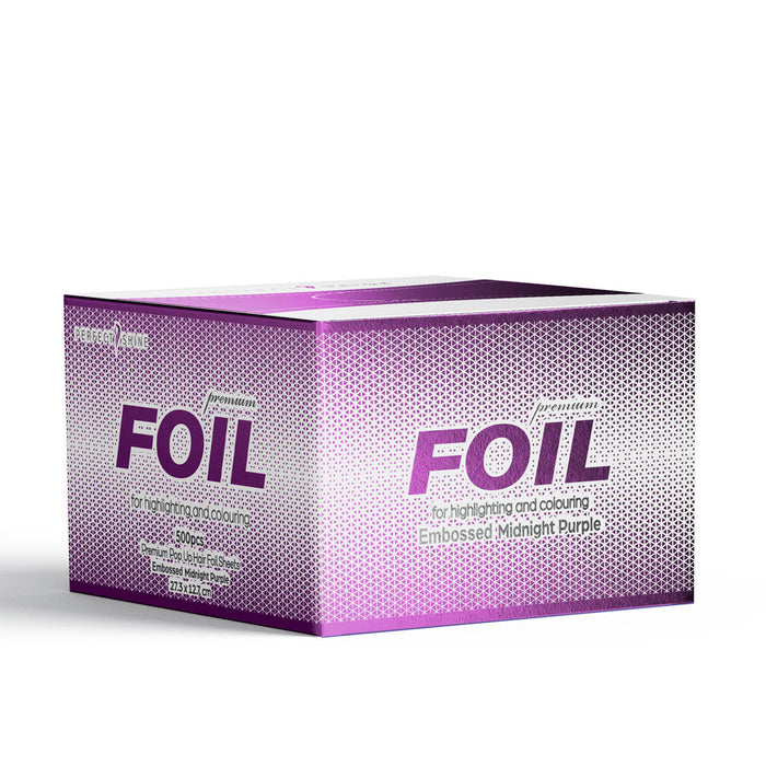 Perfect Shine Premium Pop-Up Foil Embossed Midnight Purple 500 Sheets - 27.3 x 17.7cm