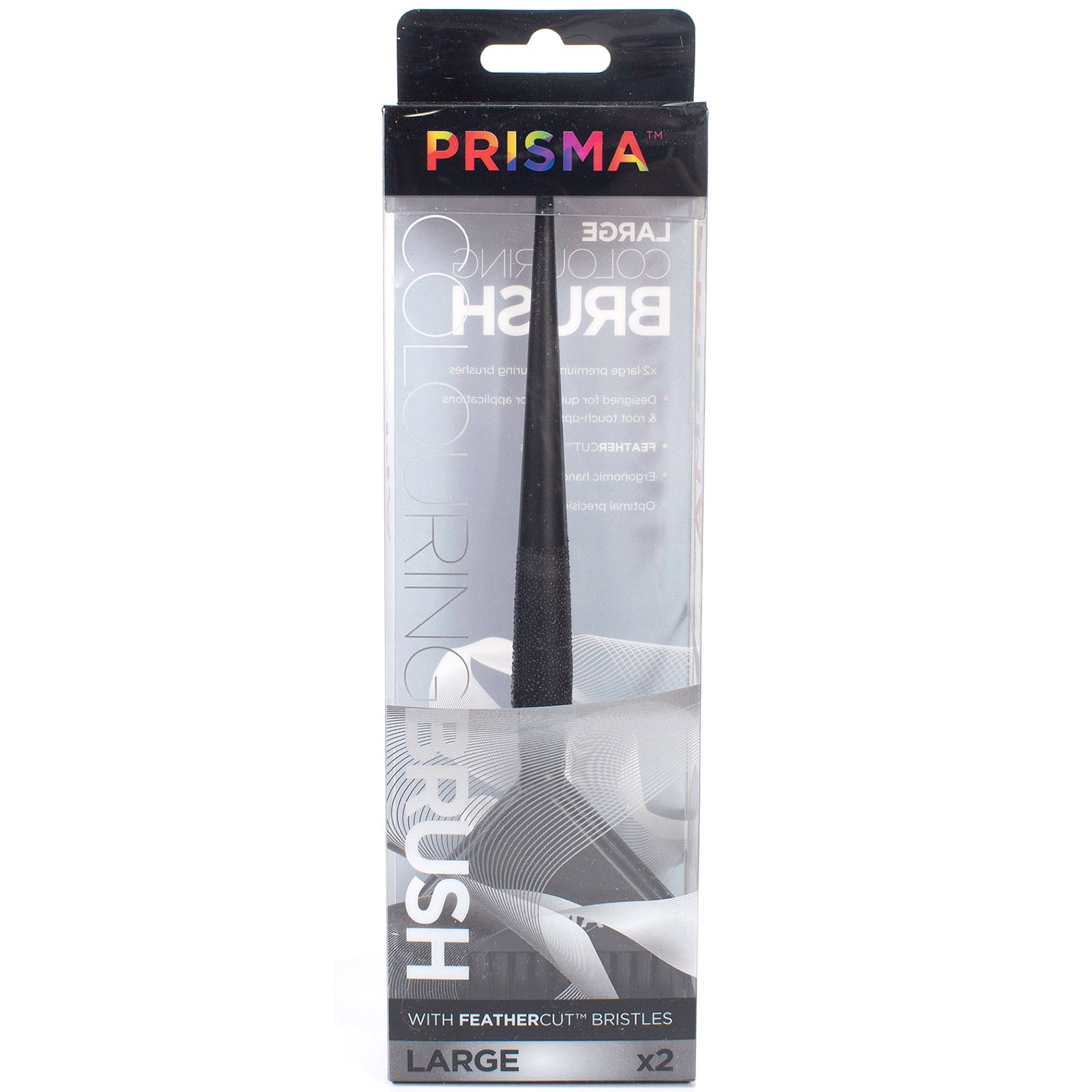 Prisma Large Colouring Brush 2 pcs Set – Perfect Shine Hair
