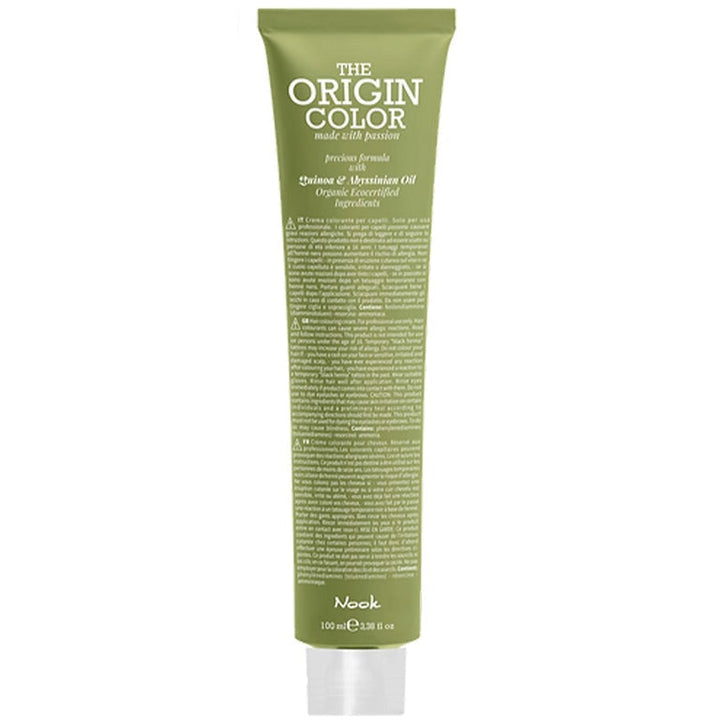 Nook The Origin Permanent Hair Color 100ml - 7.66 Blonde Intense Red