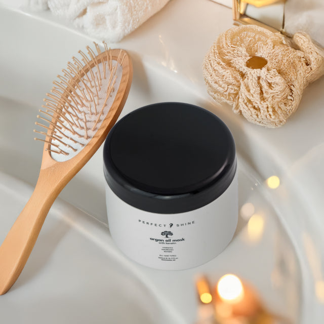 Perfect Shine Argan Oil Mask with Keratin