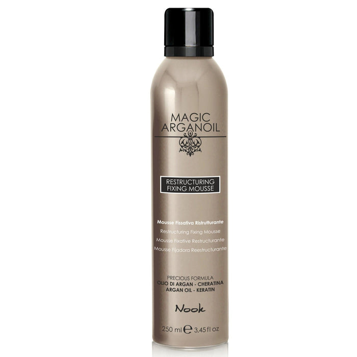 Nook Magic Arganoil Secret Restructuring Fixing Mousse 250ml - Nook